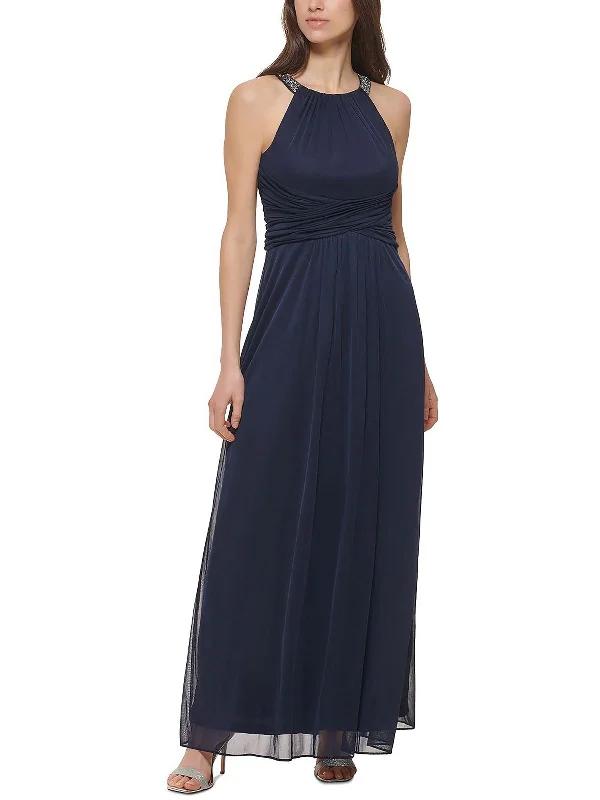 Value Deals Womens Embellished Maxi Evening Dress