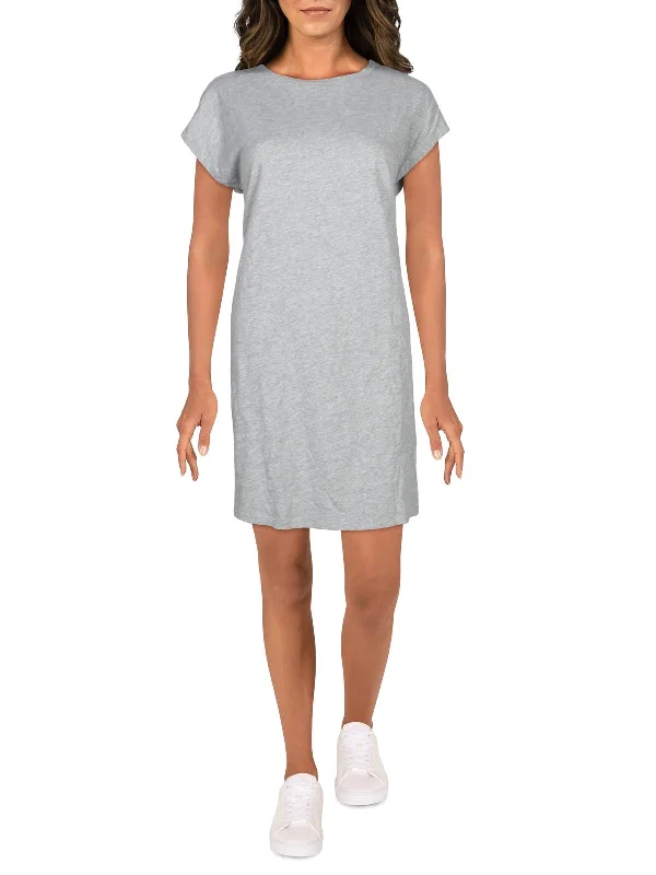 Limited Time Discount Womens Crewneck Mini T-Shirt Dress