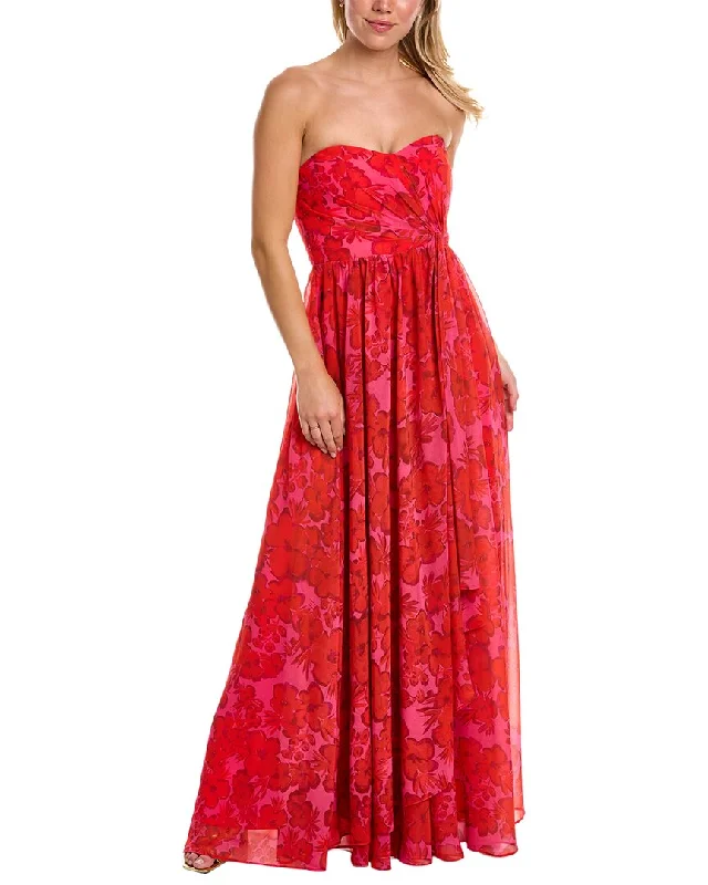 Limited Time Badgley Mischka Draped Gown