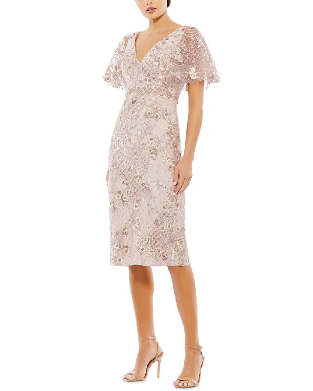 Discount Mania Mac Duggal Embellished Cocktail Dress
