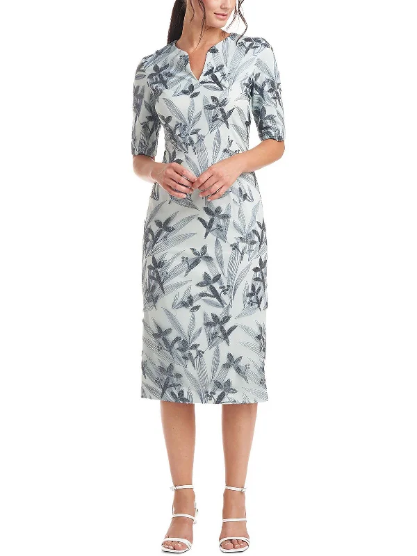 Savings Bonanza Shae Womens Formal Midi Sheath Dress