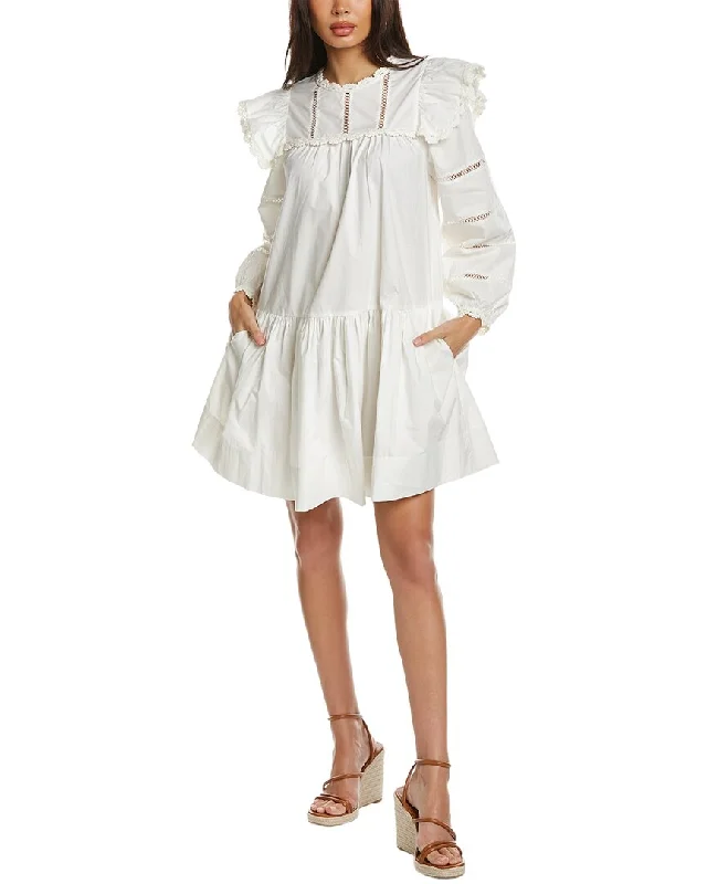 Online Specials SEA NY Rylee Crochet Tunic Dress