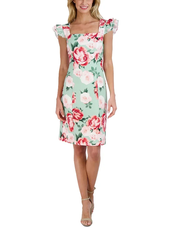 Online Only Womens Party Short Sheath Dress