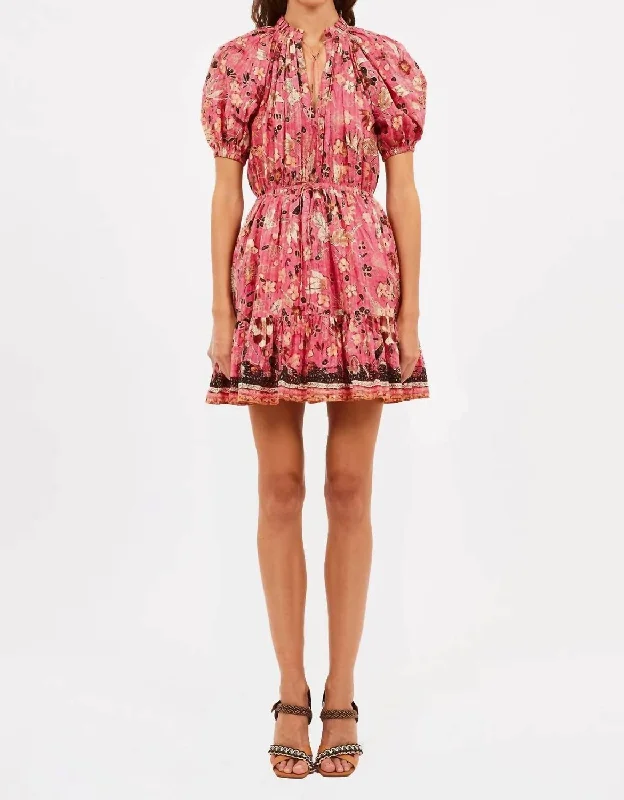 Bonus Savings Sanna Dress In Hollyhock