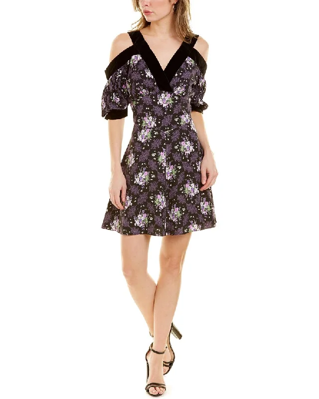 Great Bargains Ted Baker Leilia Cold-Shoulder Mini Dress