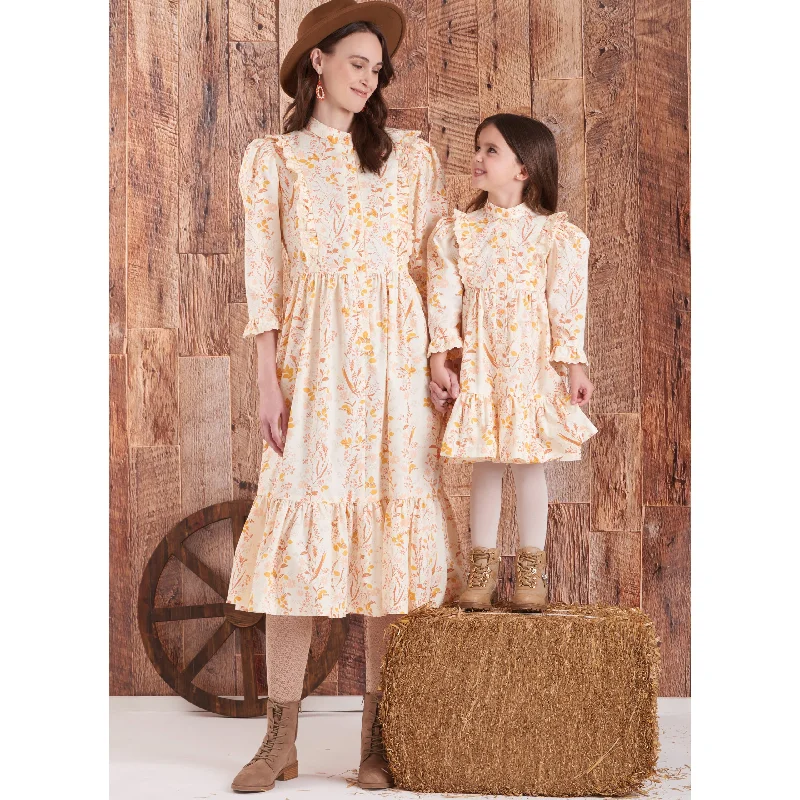 Best Deals Simplicity Women/Child Dresses S9653