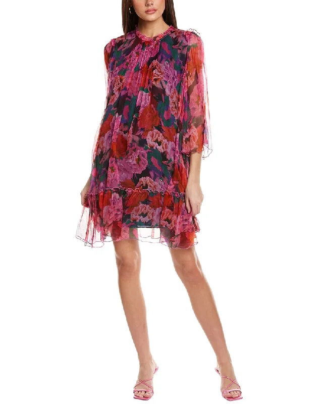 Steals and Deals Johnny Was Visions Silk Mini Dress