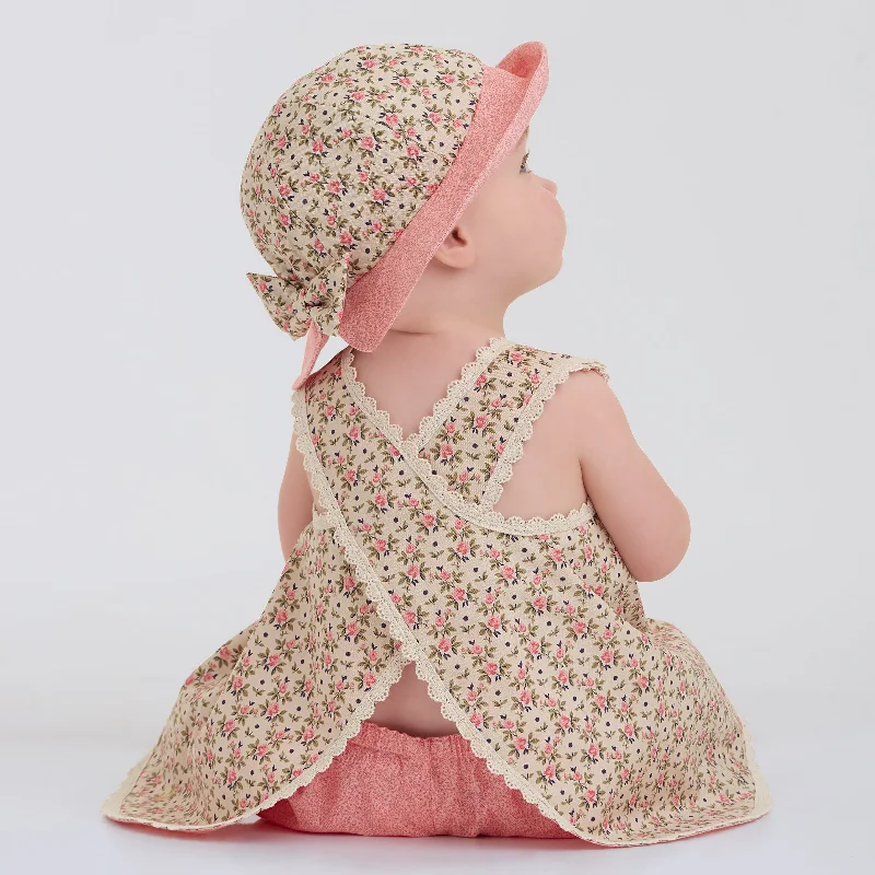 Closeout Simplicity Dress, Panties and Hat S9152