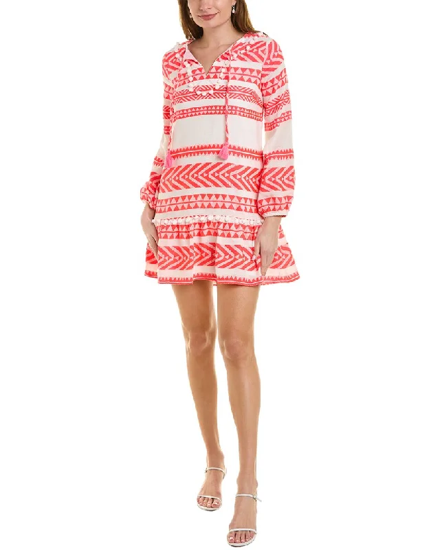Unbeatable Prices Sail to Sable Embroidered Mini Dress