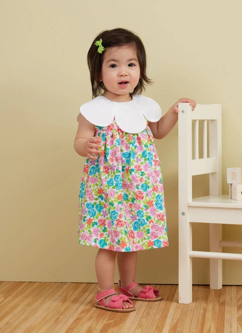 Act Fast Butterick Baby Dress and Panties B6903