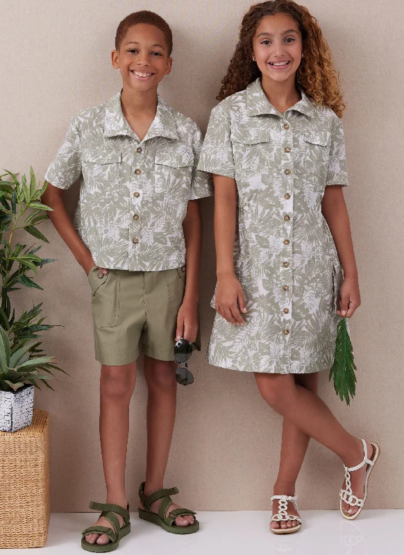 Year-End Clearance McCalls Child/Teen Shirt, Trousers, Shorts & Dress M8462