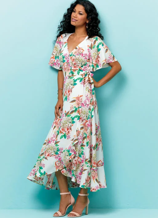 Hurry In Butterick Wrap Dresses B6554